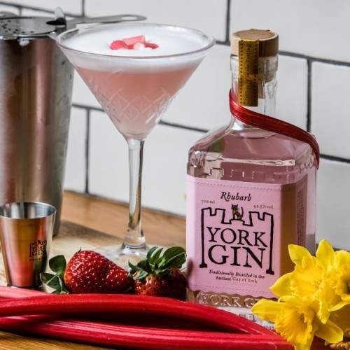 York Gin Rhubarb 42.5% 1 x 70cl Bottle